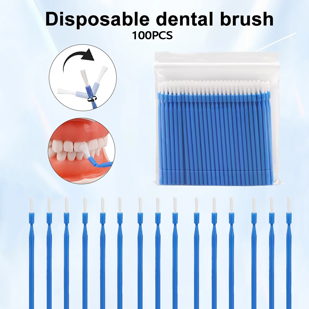 Teeth Whitening Products - 100 Stuks Tandheelkundige Wegwerp Micro Brush