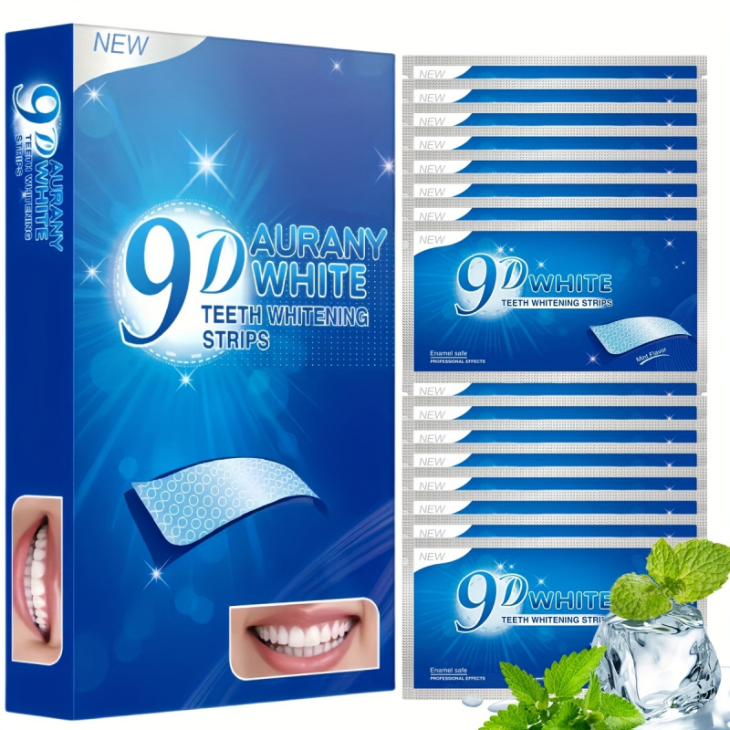 Teeth Whitening Gels - 21 paar 9D Aurany witte tandenbleekstrips