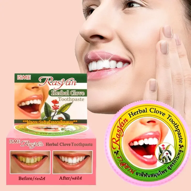 Teeth Whitening Session - Thaise Kruidnevel/koaijentandpoeder Rasyan verwijdering, bleekmiddel, correctie