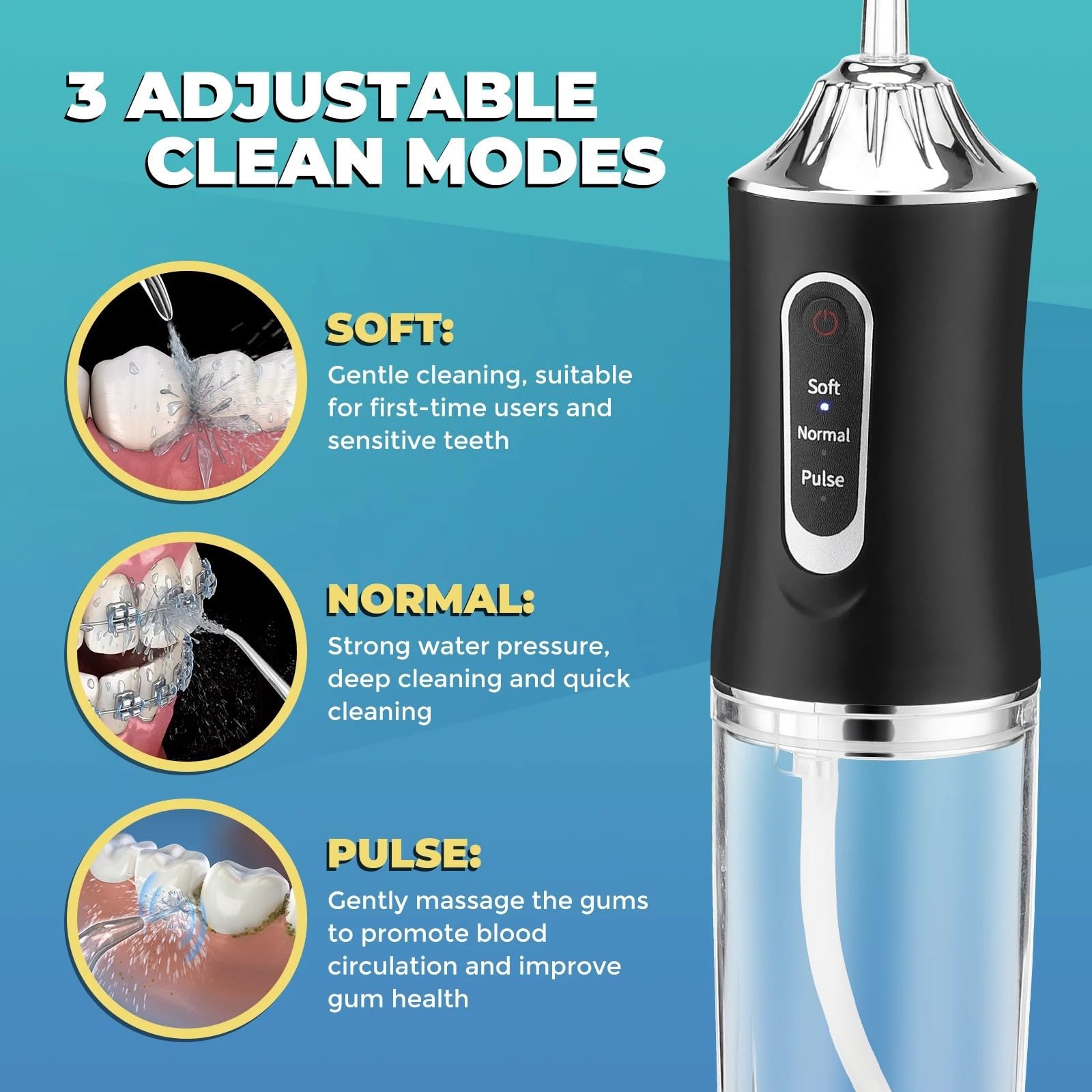 Draagbare Monddouche Water Flo - Water Flosser Cordless recensie en prijs