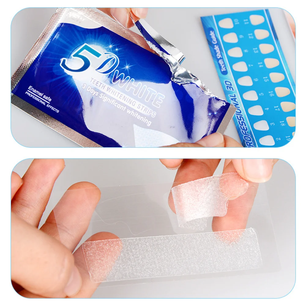 2 doos 3D/5D/9D Tanden Whiteni - Whitening Strip 3D recensie en prijs