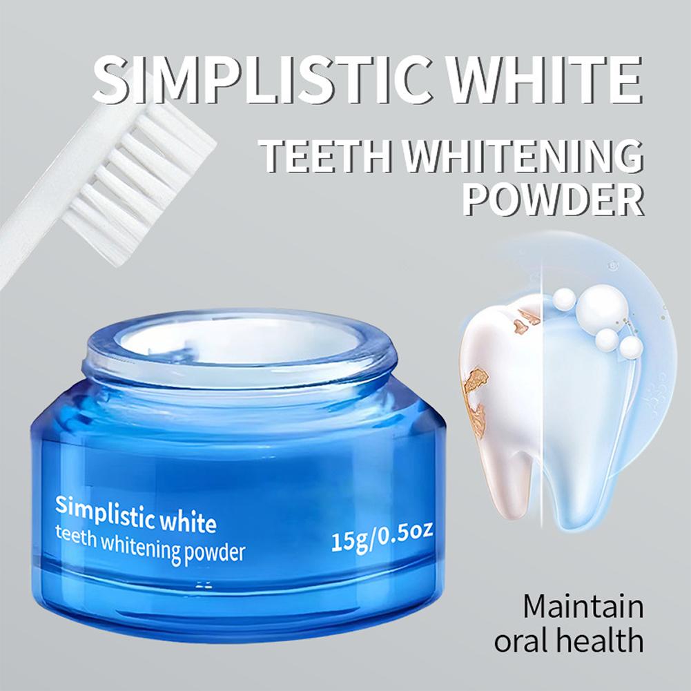 Simplistic Wit Tandbleekpoeder - Teeth Whitening Session recensie en prijs