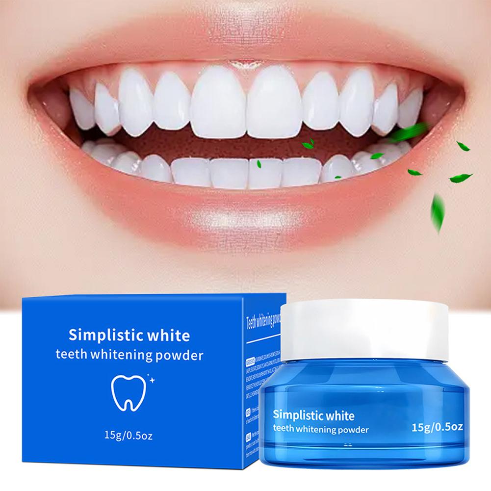 Simplistic Wit Tandbleekpoeder - Teeth Whitening Session recensie en prijs