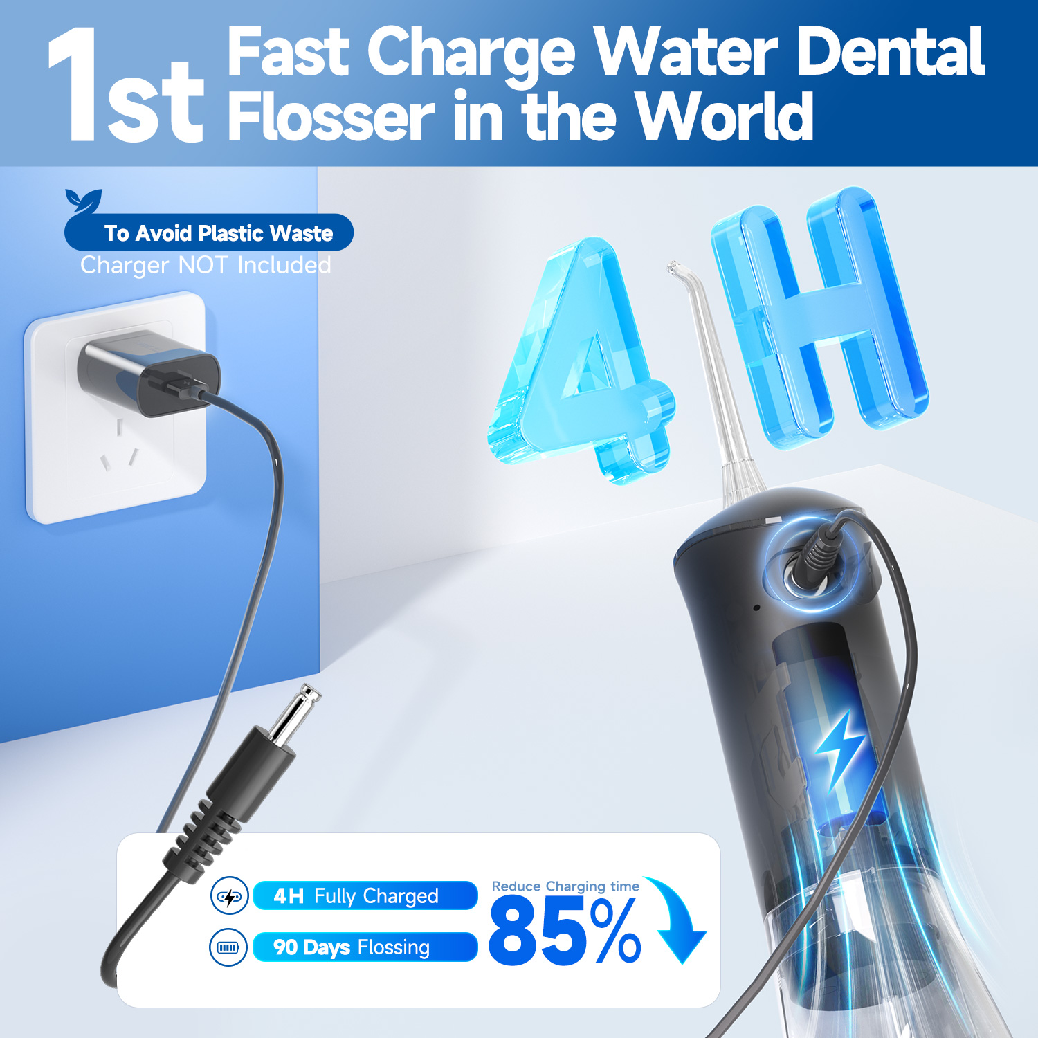 Elektrische tandenborstel en w - Water Flosser Cordless recensie en prijs