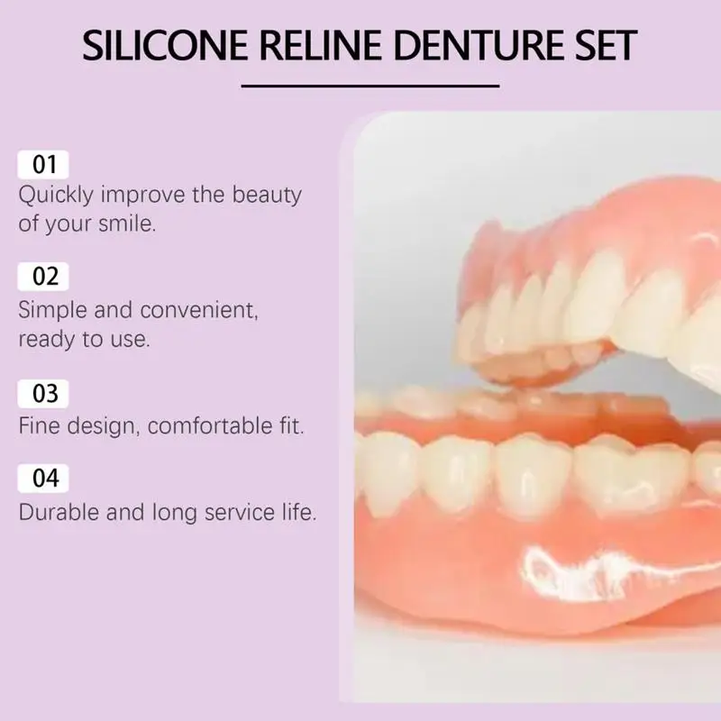 Siliconen Prothese Set Fit Tij - Teeth Whitening Products recensie en prijs