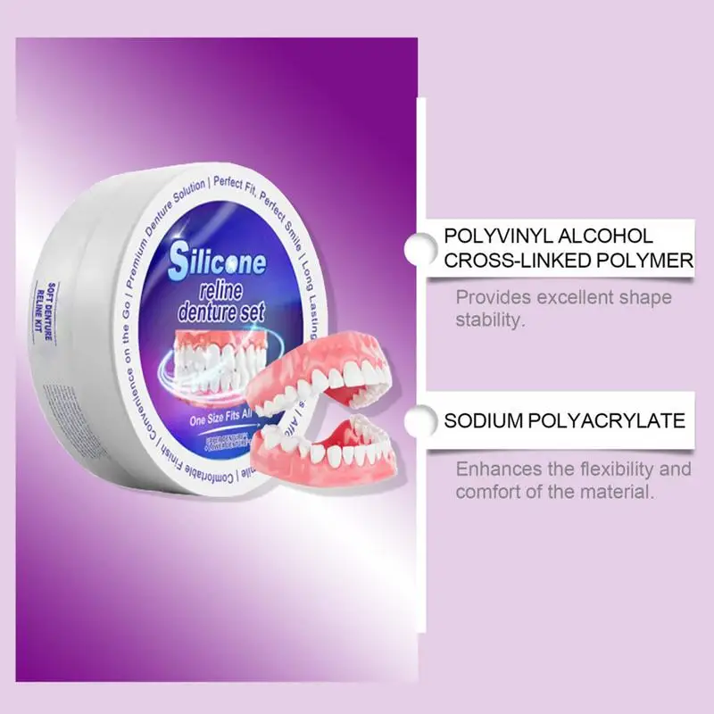 Siliconen Prothese Set Fit Tij - Teeth Whitening Products recensie en prijs