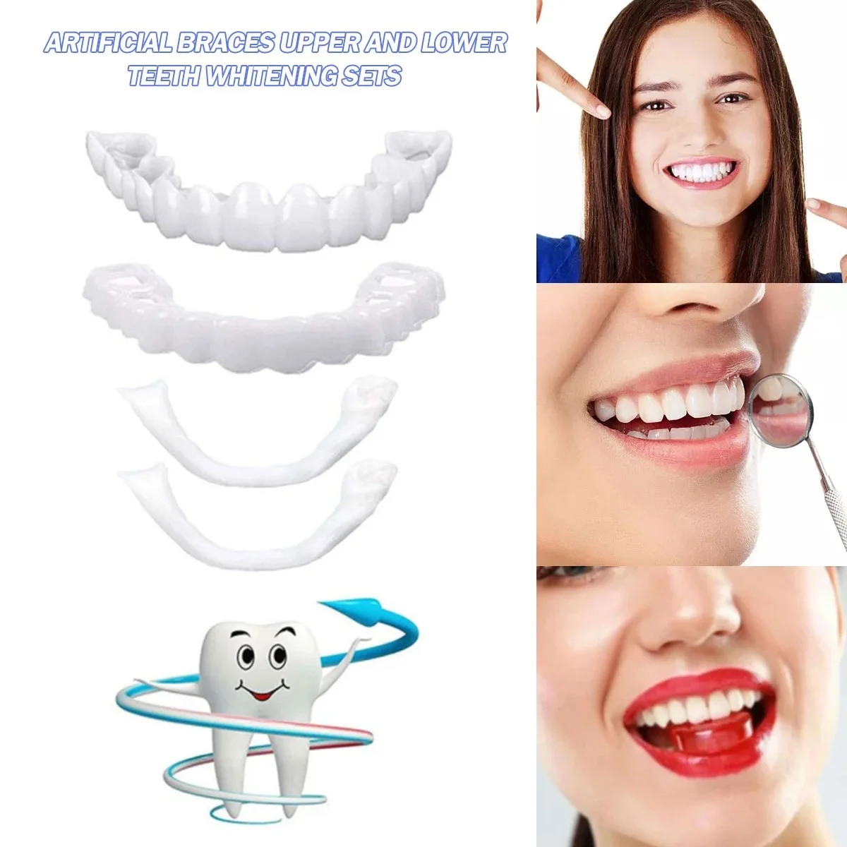 Tanden Veneers Bleekmiddelen P - Teeth Whitening Session recensie en prijs