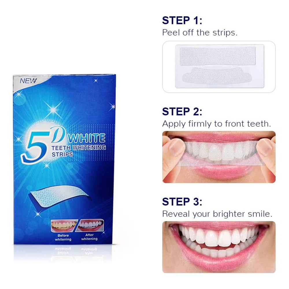 Tanden Whitening Stickers 3D/5 - Whitening Strip 3D recensie en prijs