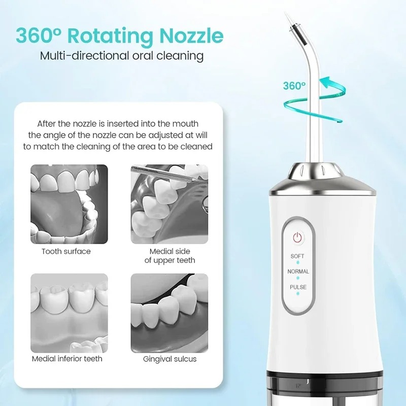 Professionele Flossen Draagbar - Water Flosser Cordless recensie en prijs